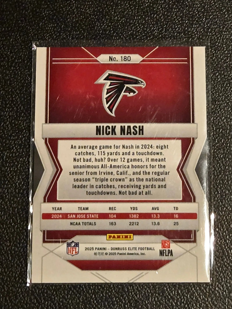 2025 Donruss Elite #180 Nick Nash Teal Matrix #/499 - Football Card Single