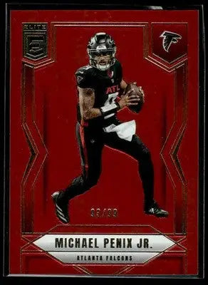 2025 Donruss Elite #47 Michael Penix Jr. Red #/99 - Football Card Single