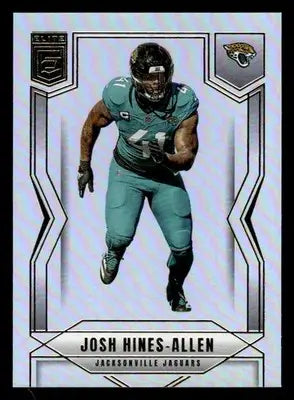 2025 Donruss Elite #64 Josh Hines-Allen - Football Card Single