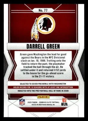 2025 Donruss Elite #77 Darrell Green - Football Card Single