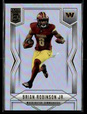 2025 Donruss Elite Brian Robinson Jr. #25 Washington Commanders - Football Card Single