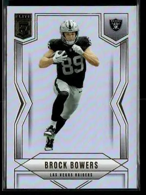 2025 Donruss Elite Brock Bowers #13 Las Vegas Raiders - Football Card Single