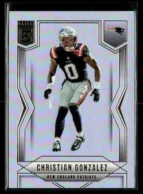 2025 Donruss Elite Christian Gonzalez #48 New England Patriots