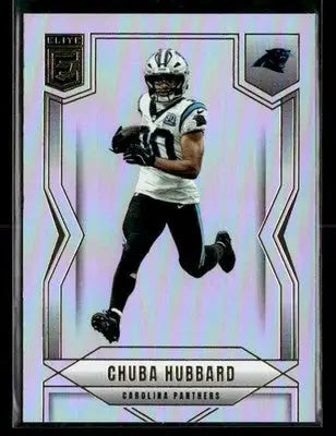 2025 Donruss Elite Chuba Hubbard #86 Carolina Panthers