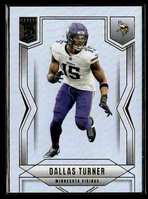 2025 Donruss Elite Dallas Turner #26 Minnesota Vikings - Football Card Single