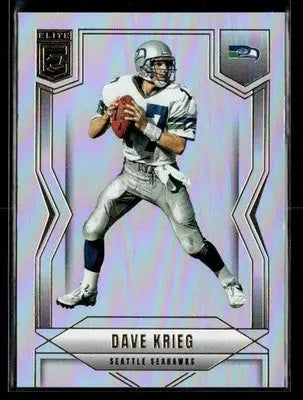 2025 Donruss Elite Dave Krieg #82 Seattle Seahawks - Football Card Single