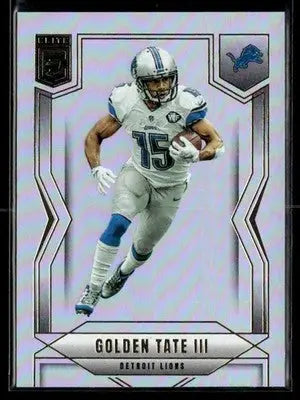 2025 Donruss Elite Golden Tate III #17 Detroit Lions - Football Card Single