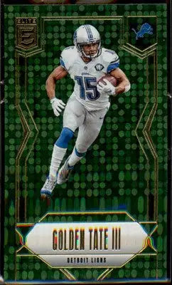 2025 Donruss Elite Green Disco #17 Golden Tate III - Football Card Single