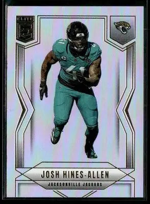 2025 Donruss Elite Josh Hines-Allen #64 Jacksonville Jaguars - Football Card Single