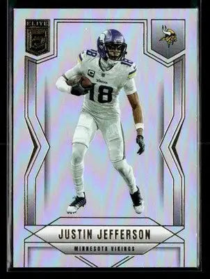 2025 Donruss Elite Justin Jefferson #45 Minnesota Vikings - Football Card Single