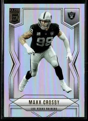 2025 Donruss Elite Maxx Crosby #87 Las Vegas Raiders - Football Card Single