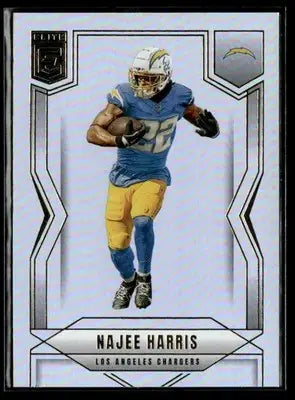 2025 Donruss Elite Najee Harris #62 Los Angeles Chargers - Football Card Single