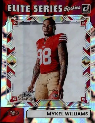 2025 Donruss Elite Series Rookies #ESR-MWS Mykel Williams - Football Card Single