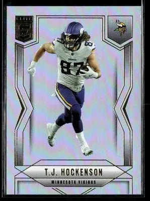 2025 Donruss Elite T.J. Hockenson #66 Minnesota Vikings