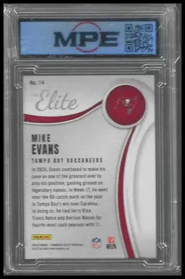 2025 Donruss Elite The Elite Green #14 Mike Evans MPE 9.5 - Football Card Single
