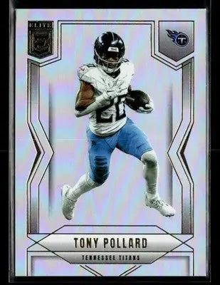 2025 Donruss Elite Tony Pollard #21 Tennessee Titans - Football Card Single