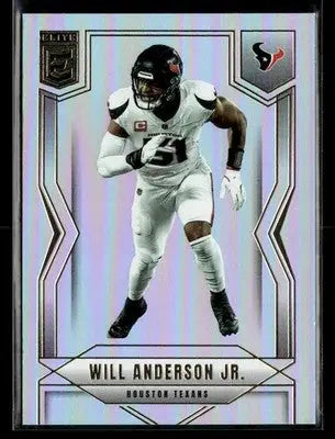 2025 Donruss Elite Will Anderson Jr. #28 Houston Texans - Football Card Single