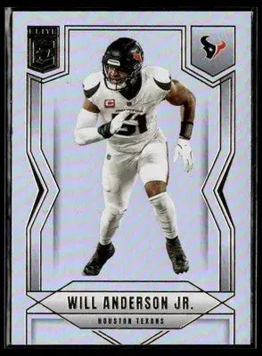 2025 Donruss Elite Will Anderson Jr. #28 Houston Texans - Football Card Single