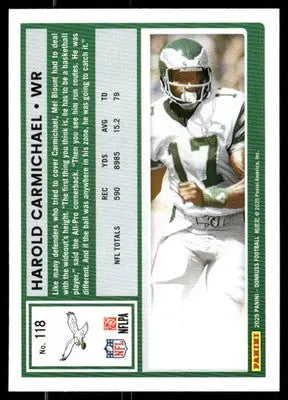 2025 Donruss Football Harold Carmichael #118 Football - Football Card Single
