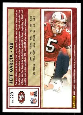 2025 Donruss Football Jeff Garcia #229 Football - Football Card Single
