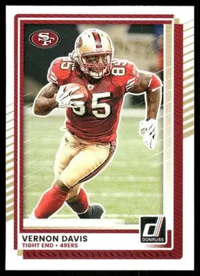 2025 Donruss Football Vernon Davis #193 Football - Football Card Single
