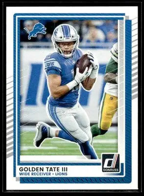2025 Donruss Golden Tate III #174 Detroit Lions
