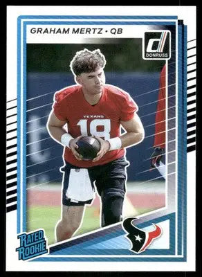 2025 Donruss Graham Mertz #347 Football - Football Card Single