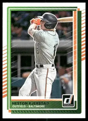 2025 Donruss Heston Kjerstad #8 Baseball - Baseball Card Single