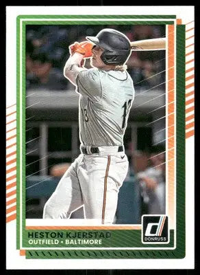 2025 Donruss Heston Kjerstad #8 Baseball - Baseball Card Single
