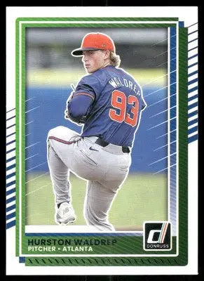 2025 Donruss Hurston Waldrep #58 Baseball - Baseball Card Single
