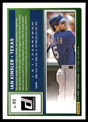 2025 Donruss Ian Kinsler #93 Baseball - Baseball Card Single