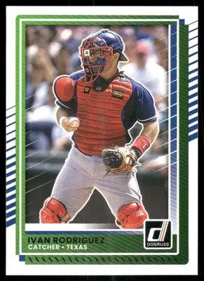 2025 Donruss Ivan Rodriguez #21 Baseball - Baseball Card Single
