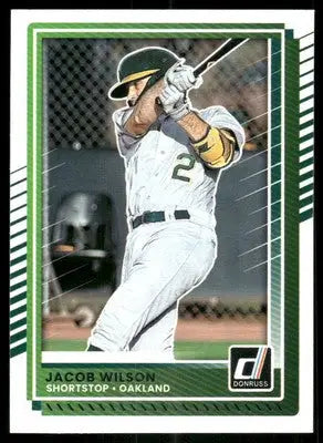 2025 Donruss Jacob Wilson #76 Baseball - Baseball Card Single