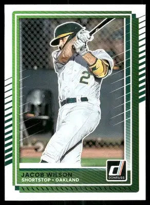 2025 Donruss Jacob Wilson #76 Baseball - Baseball Card Single