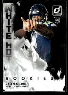 2025 Donruss Jalen Milroe #WHR-JLM White Hot Rookies Seattle Seahawks