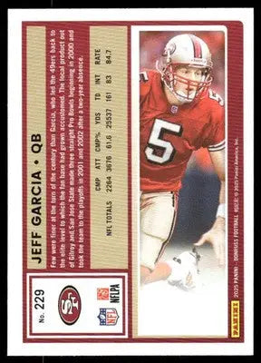2025 Donruss Jeff Garcia #229 Football - Football Card Single