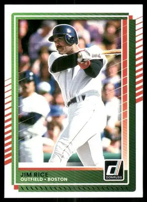 2025 Donruss Jim Rice #34 Baseball - Baseball Card Single