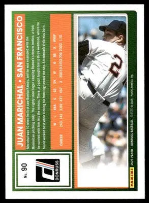 2025 Donruss Juan Marichal #90 Baseball - Baseball Card Single