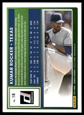 2025 Donruss Kumar Rocker #18 Baseball