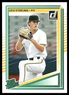 2025 Donruss Levi Sterling #164 Rated Prospect Baseball - Baseball Card Single