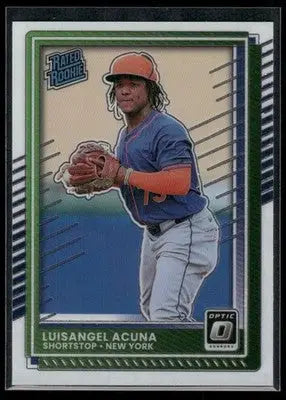 2025 Donruss Luisangel Acuna #No. 1 Rated Rookie Optic Baseball - Baseball Card Single