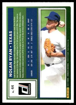 2025 Donruss Nolan Ryan #44 Baseball