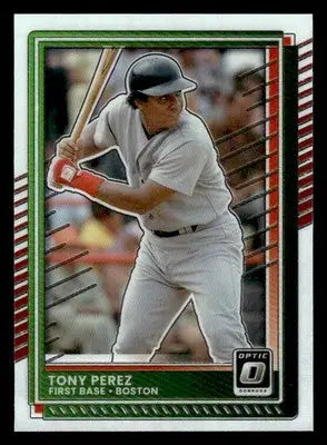 2025 Donruss Optic #2025 Tony Perez - Baseball Card Single