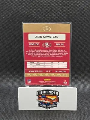 2025 Donruss Optic #23 Arik Armstead 2015 Retro - Football Card Single