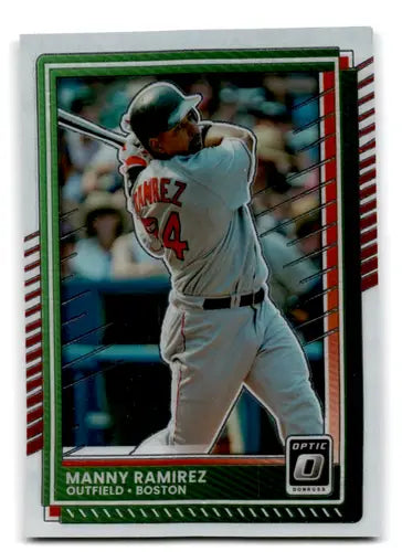2025 Donruss Optic #26 Manny Ramirez NM-MT Red Sox ID:78572 - Baseball Card Single