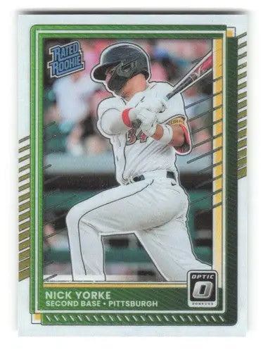 2025 Donruss Optic #37 Nick Yorke NM-MT Pirates ID:79429 - Baseball Card Single