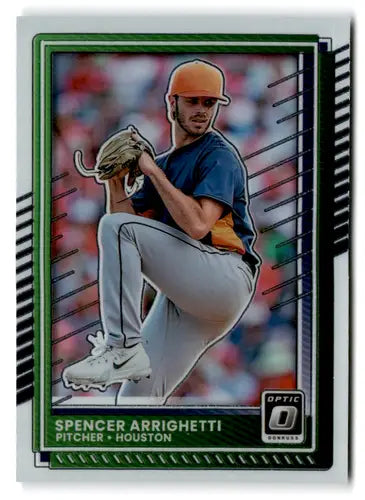 2025 Donruss Optic #47 Spencer Arrighetti NM-MT Astros ID:78970 - Baseball Card Single