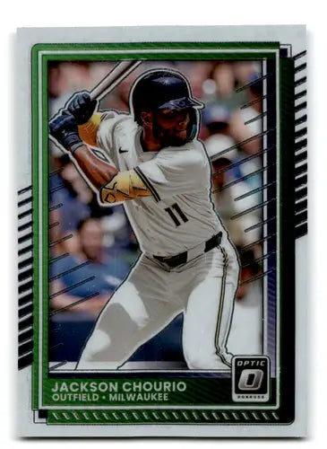 2025 Donruss Optic #99 Jackson Chourio NM-MT Brewers ID:78575 - Baseball Card Single