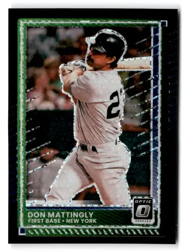 2025 Donruss Optic Black Circles #98 Don Mattingly NM-MT Yankees ID:78981 - Baseball Card Single