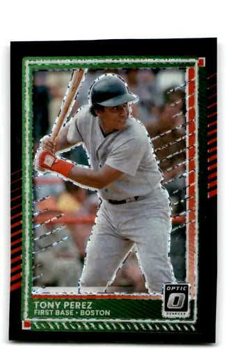 2025 Donruss Optic Circles #56 Tony Perez NM-MT Red Sox ID:78565 - Baseball Card Single
